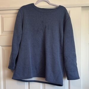 Cozy Women's Blue Pajama Top